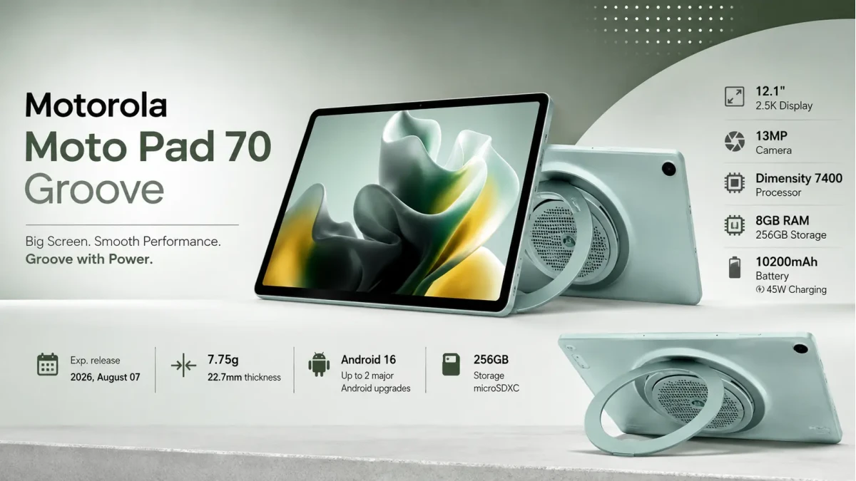 Motorola Moto Pad 70 Groove Tablet price in Bangladesh